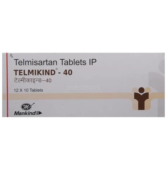 telmikind 40mg tablet 10's